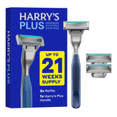 Harry's mango y recambios frontal mostrando durabilidad y estilo