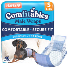 Hartz Comfitables embalaje frontal muestra 40 unidades y ventaja de conveniencia