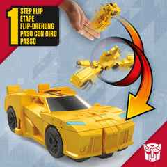 Hasbro Bumblebee vehicle close-up showing sporty car detail for play scenes