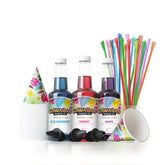 Hawaiian Shaved Ice front packaging showing trio bundle and included accessories benefit quick setup