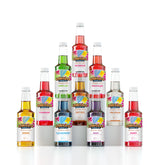 Hawaiian Shaved Ice pack front view showing ten 16oz bottles and variety
