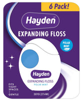Hayden frente del paquete mostrando seis unidades y beneficios