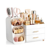 HBlife front view of full vanity organizer showing neat storage benefit