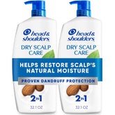 Head & Shoulders pack doble frontal mostrando tamaño y diseño de envase