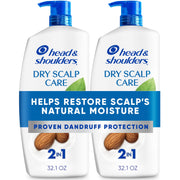 Head & Shoulders pack doble frontal mostrando tamaño y diseño de envase