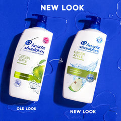 Head & Shoulders etiqueta que resalta 1% zinc pyrithione y beneficios anticaspa
