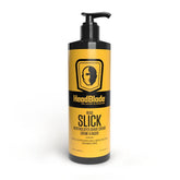 HeadBlade HeadSlick envase frontal mostrando tamaño y cierre