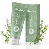 Healora tube front view showing branding and size, clear protection