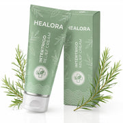 Healora tube front view showing branding and size, clear protection