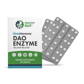 Healthy Gut frasco HistaHarmony frente mostrando envase y beneficio claridad