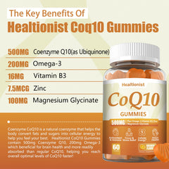 Healtionist primer plano textura de gomita que destaca su pectina