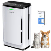 HEAPETS P339 front view showing sleek casing and strong airflow for fast whole-home cleaning