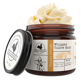 Hearth and Homestead front packaging showing 1.3oz jar and vanilla orange scent benefits