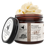 Hearth and Homestead front tin showing label and coffee vanilla scent benefits