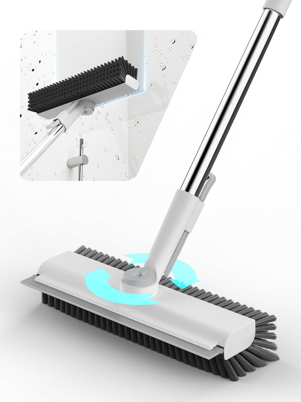 HelpX fregona frontal mostrando el cabezal 3 en 1, versatilidad inmediata