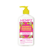 Hempz envase frontal mostrando la loción y su aroma seductor