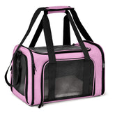 Henkelion front view pink carrier showing overall shape and portability benefit