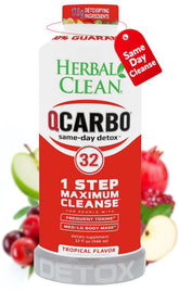 Herbal Clean botella frontal mostrando el envase y beneficio claro