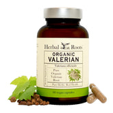 Herbal Roots front packaging showing bottle and label, clear organic branding
