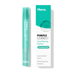 Hero Cosmetics gel pen frontal mostrando el envase y conveniencia