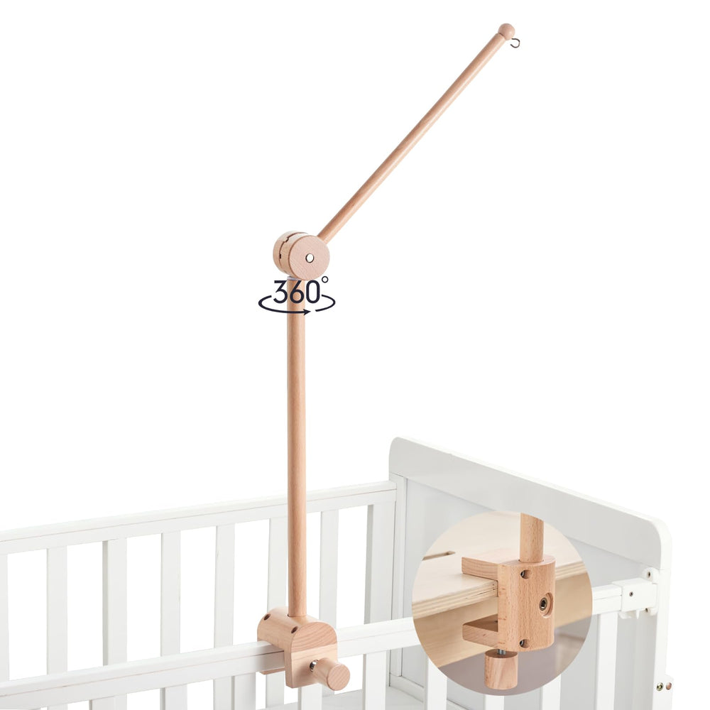 Hi baby monment soporte frontal en cuna muestra diseño elegante y fiable