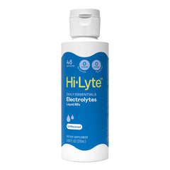 Hi-Lyte front label bottle showing product name and servings for quick identification and benefit