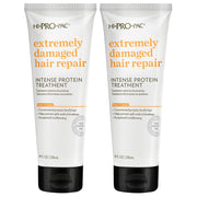 Hi-Pro-Pac envase frontal mostrando la mascarilla y su beneficio reparador