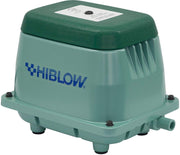 hiblow hp-80 vista frontal del aerador con ventilación y marca, durabilidad empresarial