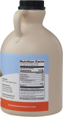 Hidden Springs Maple detalle de etiqueta orgánica VOF que garantiza calidad