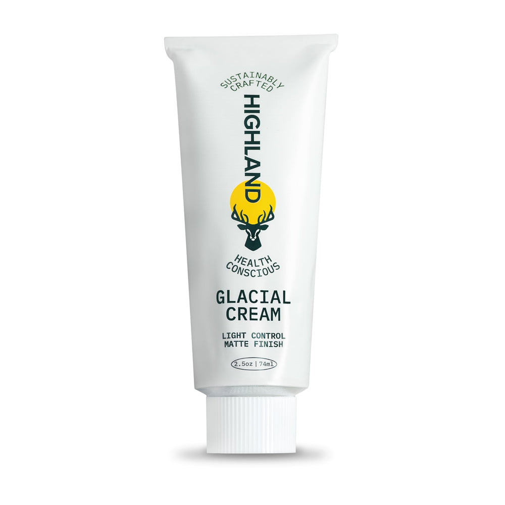 Highland envase frontal mostrando diseño y beneficio control suave