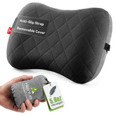Hikenture vista frontal empaquetada, compacidad ideal para mochila