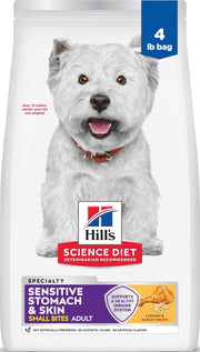 Hill's Science Diet front packaging showing small bites and benefits