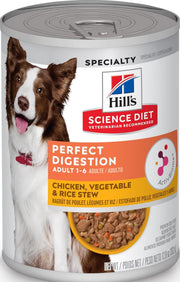 Hill's Science Diet lata frontal mostrando etiqueta clara y confianza