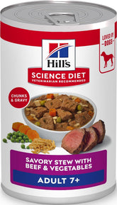 Hill's Science Diet lata frontal mostrando etiqueta clara y beneficios