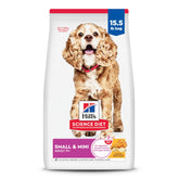 Hill's Science Diet frente del paquete que muestra fórmula para perros senior