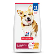 Hill's Science Diet front packaging showing small bites and benefits