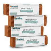 Himalaya front packaging showing mint toothpaste and bright branding benefit: clear product identity