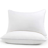 HIMOON almohadas pack frontal mostrando dos unidades y aspecto mullido