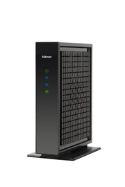 Hitron CODA56 front view showing LEDs and quick status for easy monitoring