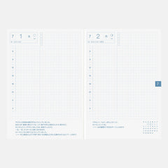 ほぼ日 textura de papel Tomoe River mostrando finura y resistencia