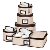 HOLDN’ STORAGE front packaging view showing organized dish protection benefit