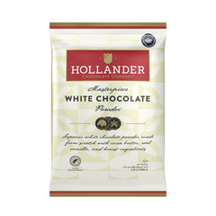 Hollander Chocolate bolsa frontal mostrando diseño y peso 2.5 lb, ideal para negocios