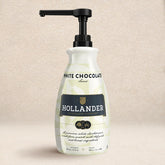 Hollander botella 91oz frontal mostrando etiqueta y tamaño profesional