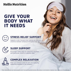 Hollis Nutrition cápsula abierta mostrando contenido fácil de tragar