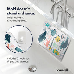 Homerella textura superior suave para pies que evita deslizamientos