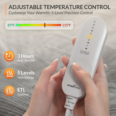 HOMLYNS mando con 5 niveles y temporizador para ajuste preciso