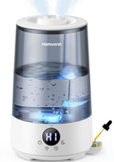 Homvana front view showing controls and compact design for easy use