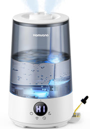 Homvana front view showing controls and compact design for easy use