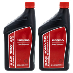 Honda aceite 10W30 pack frontal mostrando envase genuino y fácil identificación