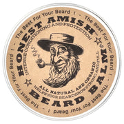 Honest Amish frasco frontal 4 oz mostrando envase y beneficio de control